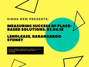 SIMNA NSW Event: Measuring success of place-based approaches