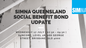 SIMNA QLD Event: Social Benefit Bond Update