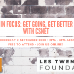 In Focus: Get Going, Get Better with CSnet
