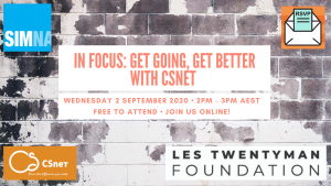 In Focus: Get Going, Get Better with CSnet