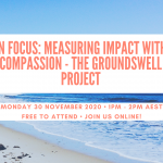 In Focus: Measuring Impact with Compassion – The Groundswell Project