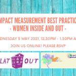 Webinar: Impact Measurement Best Practice – Women Inside and Out