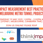 Webinar: Impact Measurement Best Practice – Melbourne Metro Tunnel Project