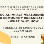 Workshop: Social Impact Measurement for Community Organisations – What, Why, How