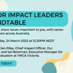 Senior Impact Leaders Roundtable
