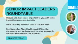Senior Impact Leaders Roundtable