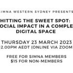 Event recording: Hitting the sweet spot – Social Impact in a complex digital space