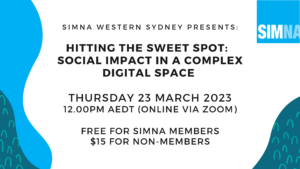 Event recording: Hitting the sweet spot – Social Impact in a complex digital space