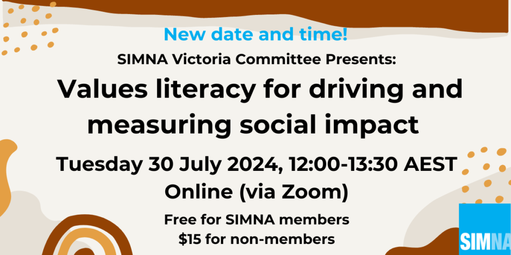 Values literacy for driving and measuring social impact – SIMNA